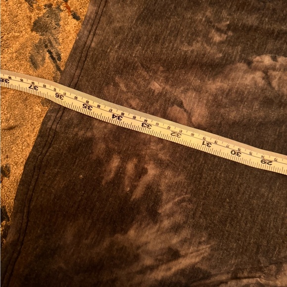 Sweet Adeline Grey White Tie Dye Side Pockets Midi Dress• Medium - Picture 7 of 7